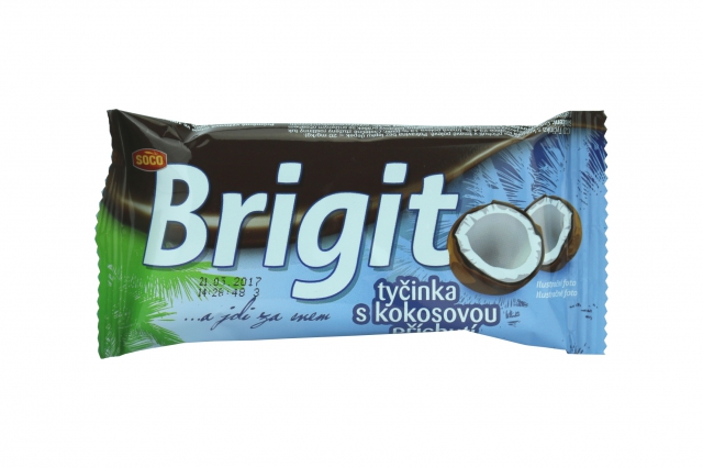 Brigit - tyčinka se sójou a kokosem 90g    