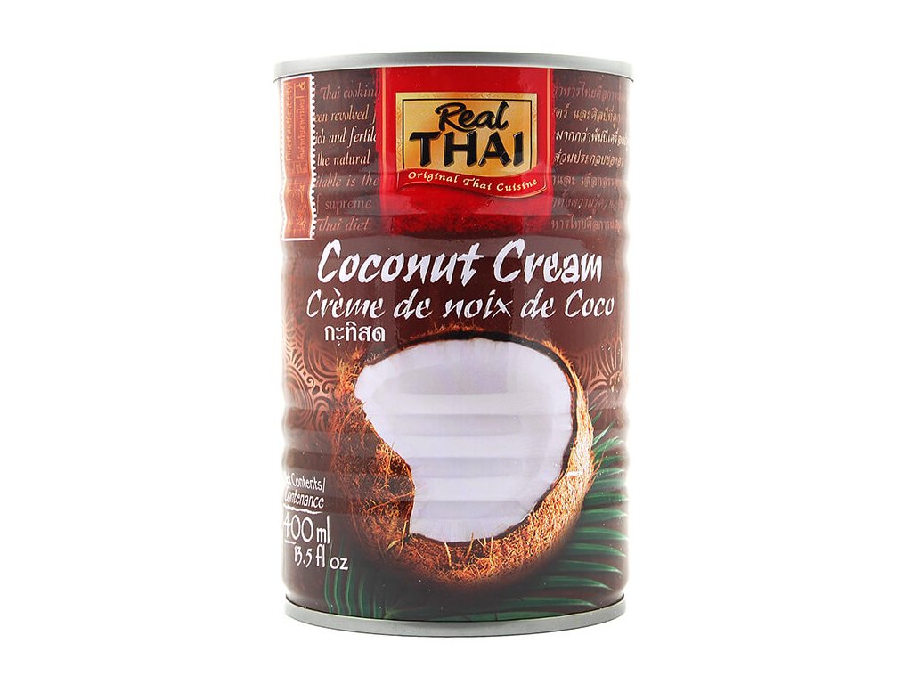 Kokosový krém 400 ml plech ( kokos. extrakt 95% )