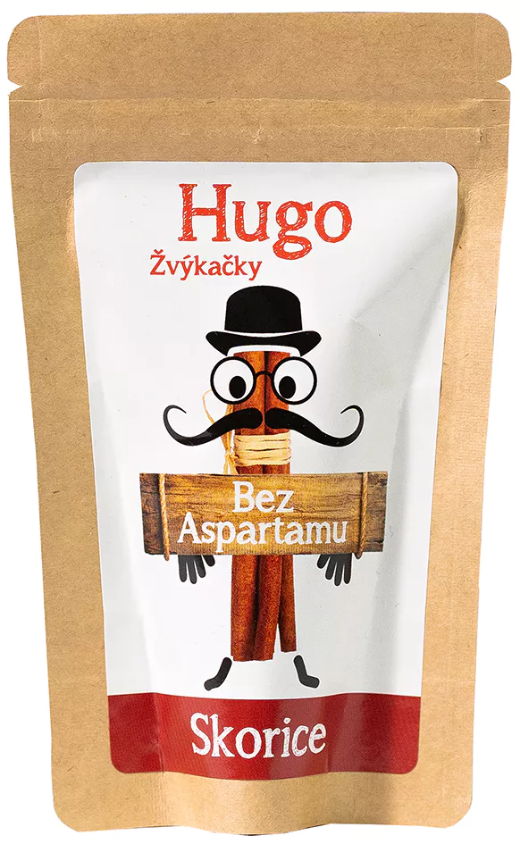 Žvýkačky Hugo skořice 9g