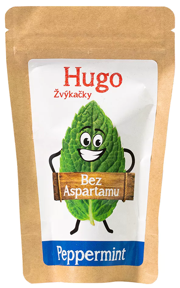 Žvýkačky Hugo peppermint 9g