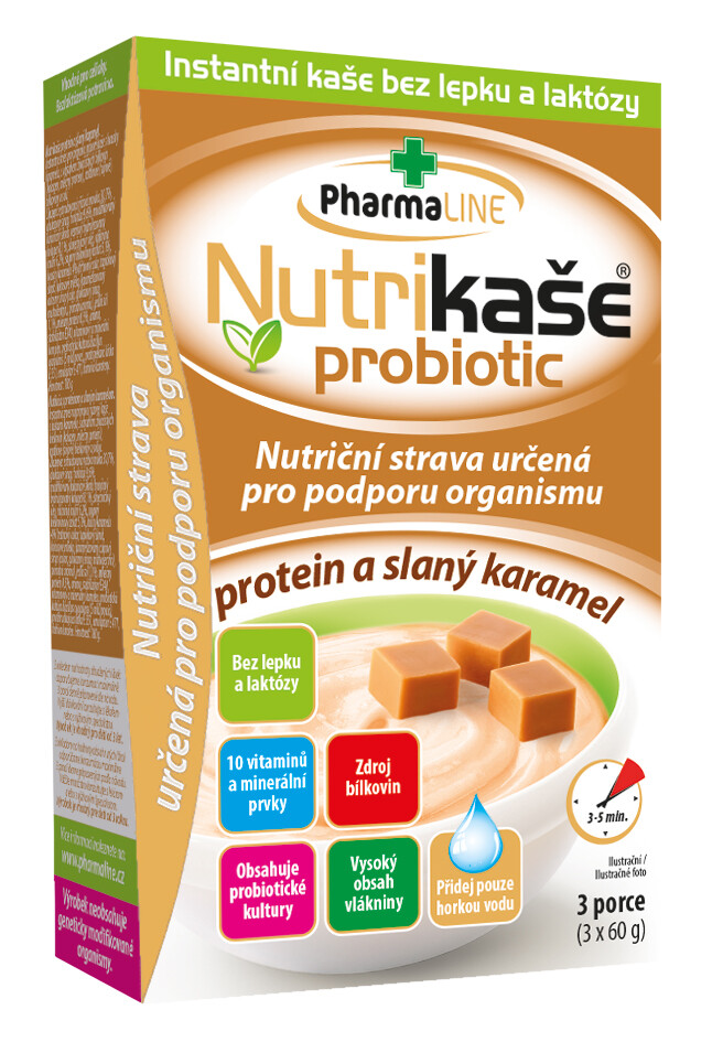 Nutrikaše probiotic protein a slaný karamel