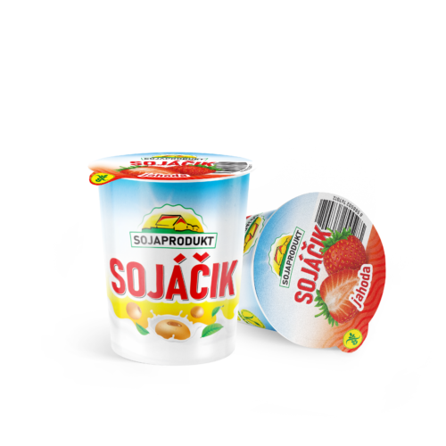 Dezert Sojáčik jahodový 125g