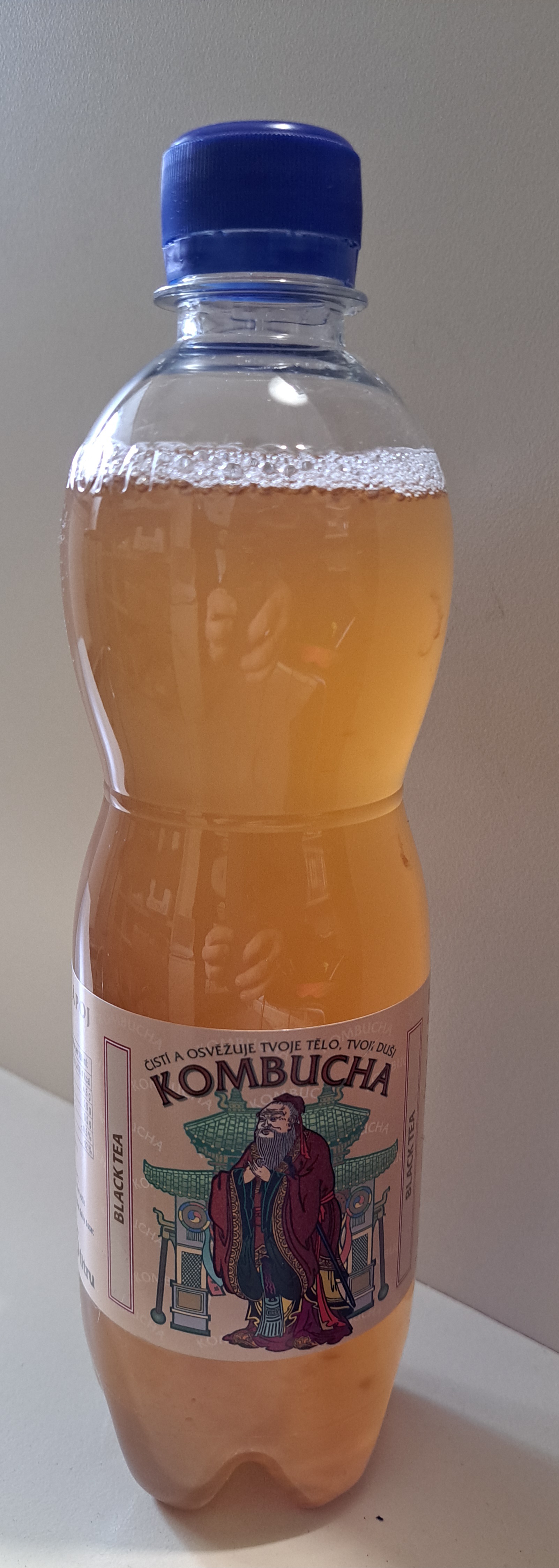 Kombucha Černý čaj 0,5 l