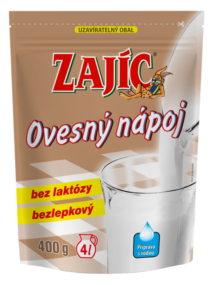 Ovesný nápoj Zajíc 400g 