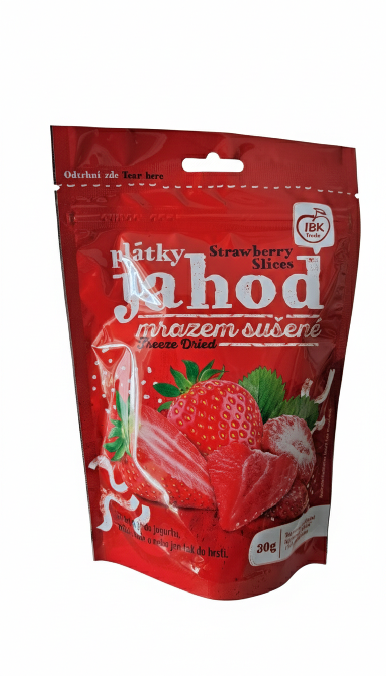 LYO Jahoda plátky 30g IBK