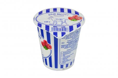 Kozí jogurt ochucený malina